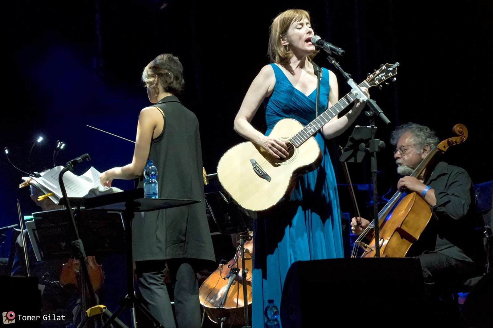 Suzanne Vega live in Israel. photo by Tomer Gilat 2018